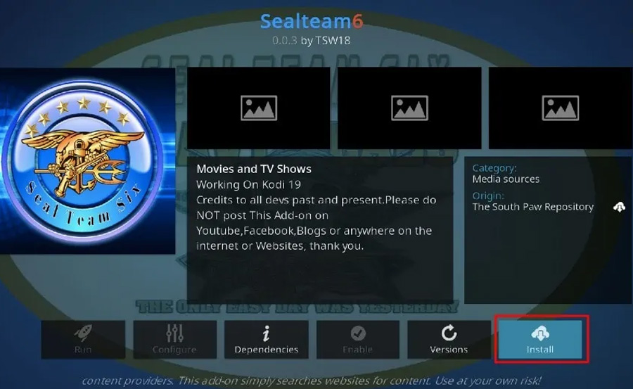 SealTeam6-Kodi-Addon